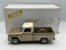 Danbury Mint 1966 Chevrolet C10 Pickup, Gold, 1:24, Excellent