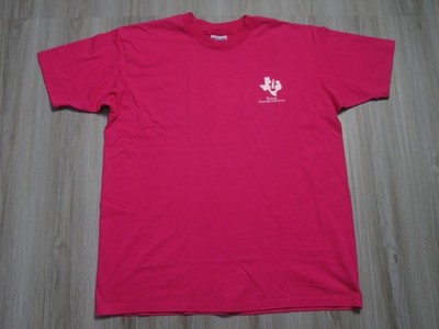 Vintage 80s 90s Texas Instruments Shirt Size XL Men Pre Owned Rare Pink Logo