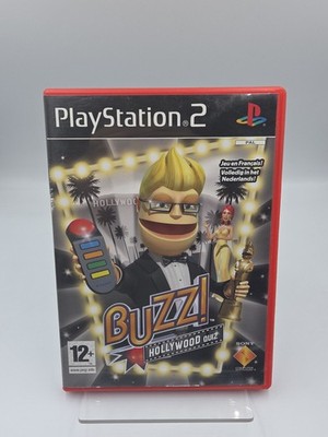 PS2 Playstation 2 Spiel Buzz! Hollywood Quiz mit OVP und Anleitung Multilingual
