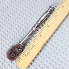 CHANNELLOCK 1/4" DRIVE RATCHET, QUICK RELEASE, REVERSIBLE, MIRRORED CHROME