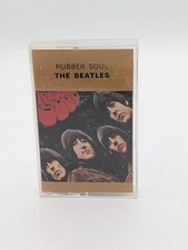 Beatles Rubber Soul Cassette Tape Capitol C4-46440 1987 Reissue Tested Plays