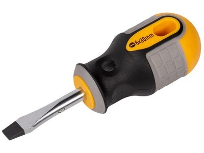 Roughneck Stubby Screwdriver Mit Abgerundetem Ende 6.0 X 38Mm ROU22151