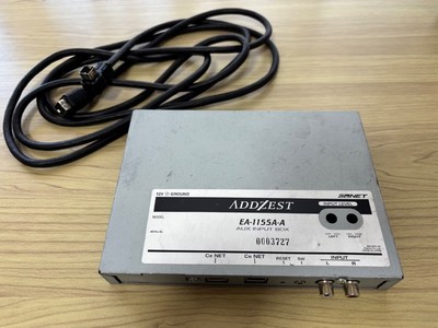 ADDZEST EA-1155A AUX入力 CeNET レガシィ マッキン ADDZEST EA-1155A-A AUX input Macintosh Legacy etc. | eBay