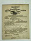 1918 antique ARMY cert CAPTAIN QUARTERMASTER CORPS author SHIRLEY NILES CARR — photo 1