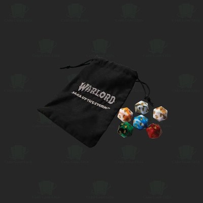 Warlord Saga of the Storm - Into the Accordlands - Kickstarter Faction Dice