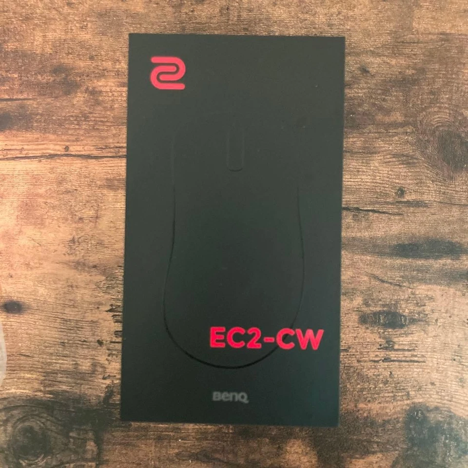 BenQ EC2-CW Gaming Mouse Wireless Ergonomic Black Japan Good Condition With Box - Image 2 of 4