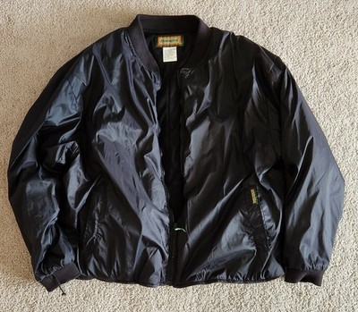 Remington Outdoor Clothing Men's Water Resistant Black Bomber Jacket Size XL