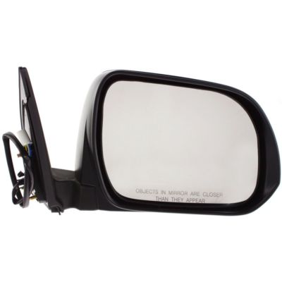 Passenger Side Power Mirror For 2008-2013 Toyota Highlander – Black, Manual Fold (OE: 8791048341)