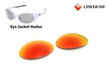 LINEGEAR Cardinal Red Non-Polarized Lens for Oakley Eye Jacket REDUX  [EJR-CR]