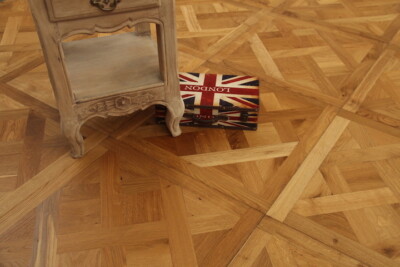Natural Oak Versailles Panel Harwood Flooring WPE2008 FULL PANEL MUSTER