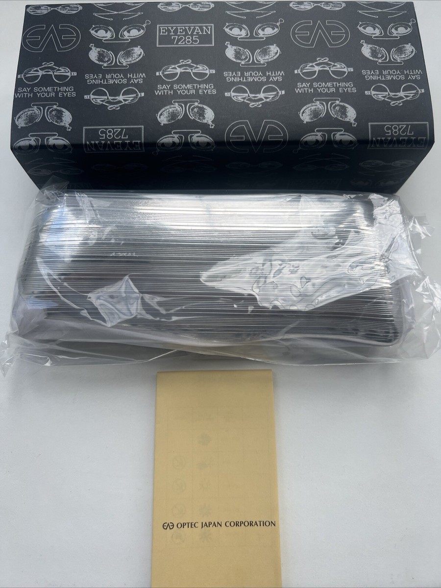 Eyevan Glasses Frames 7285 Aluminium Case True Japanese