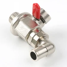 Oil Drain Valve L-Shape Hose End Combo (14mm-1.5) with removable