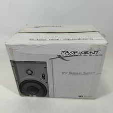 Proficient W670 In-wall Speakers 6 1/2" 2-way Pair of 2 White