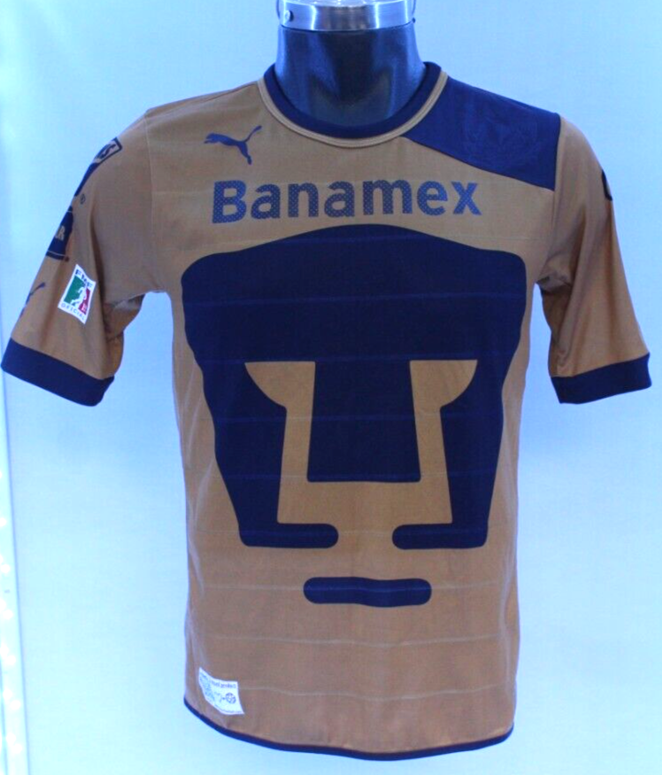 Pumas UNAM Nike Jersey 100% Authentic SIZE Medium 2012-2013 T | eBay