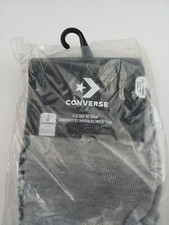 Converse Half Cushion Ultra Low No Show Socks 3 Pairs Size 8-11
