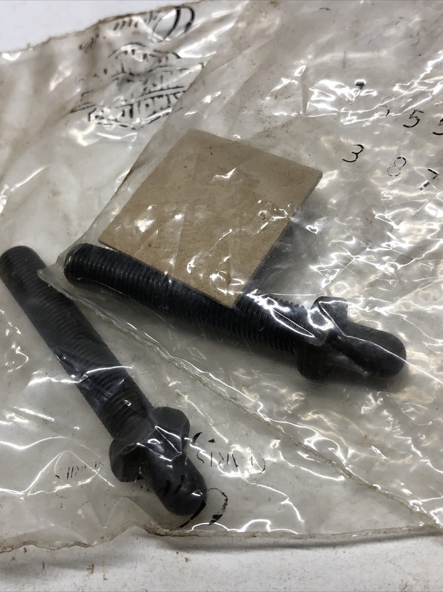 2 NOS Harley-Davidson OEM 18556-57 Tappet Screw And Nut FXR FXRT