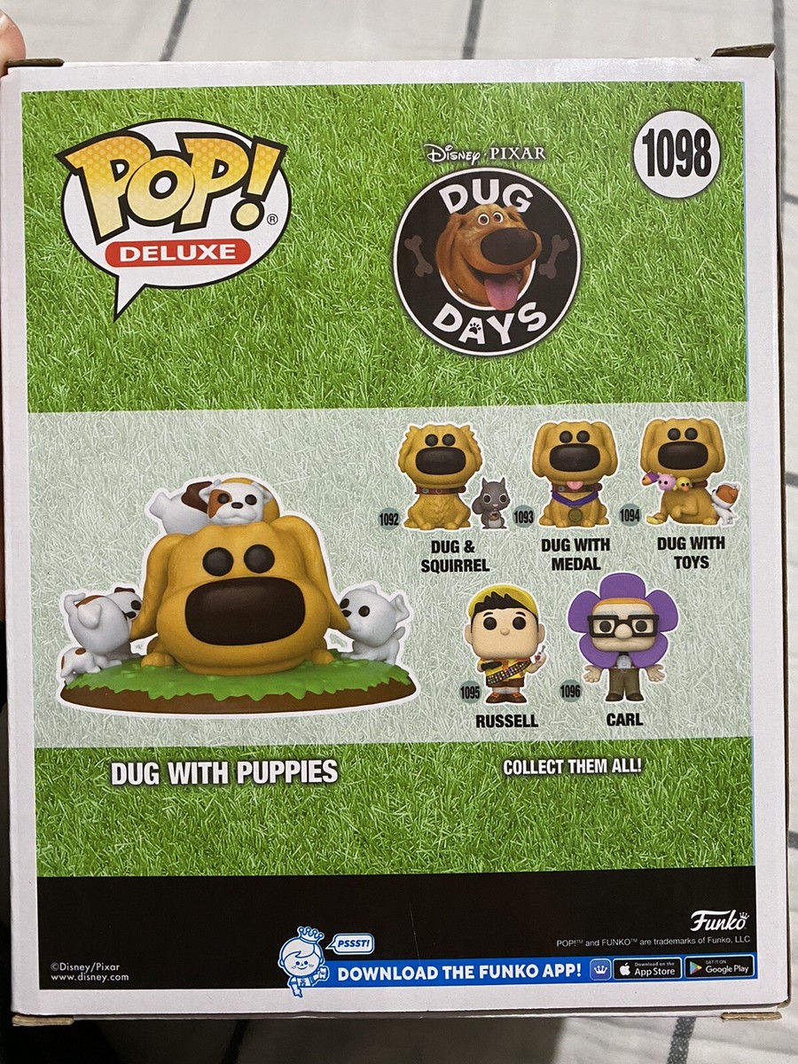 dugudagii pop shoot pop ドゥグダギ New Funko Pop! Deluxe: DUG with Puppies #1098 Dug Days Target