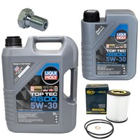 MotoröL Set 4600 5W-30 Liqui Moly + ÖLfilter SH 426 L FüR BMW 7Er