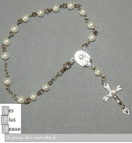 Bracelet rétro en résine noire années 60