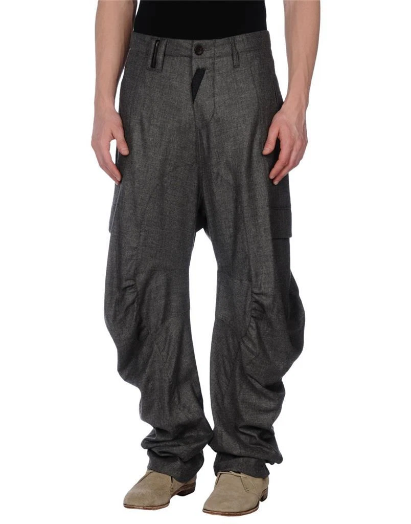 New John Galliano Virgin Wool Avant Garde Pants 54 | 38 Cargo Harem Drop Crotch