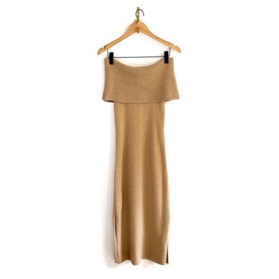 NWT Cult Gaia Maxi Knit Off-The-Shoulder Minda Sweater Dress | eBay