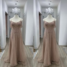 Elegant Mother Of The Bride Dress Beaded A Line Wedding Guest Mother Dresses