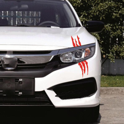 Auto Autoaufkleber Monster Claw Scratch Stripe Scheinwerfer Aufkleber 40cmX12cm