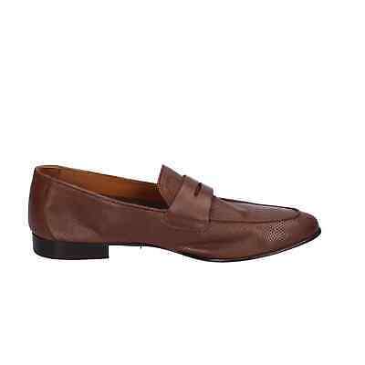 Men's shoes POLLINI 8 (EU 41) loafers brown leather EY39-41 Men's shoes POLLINI 8 (EU 41) loafers brown leather EY39-41