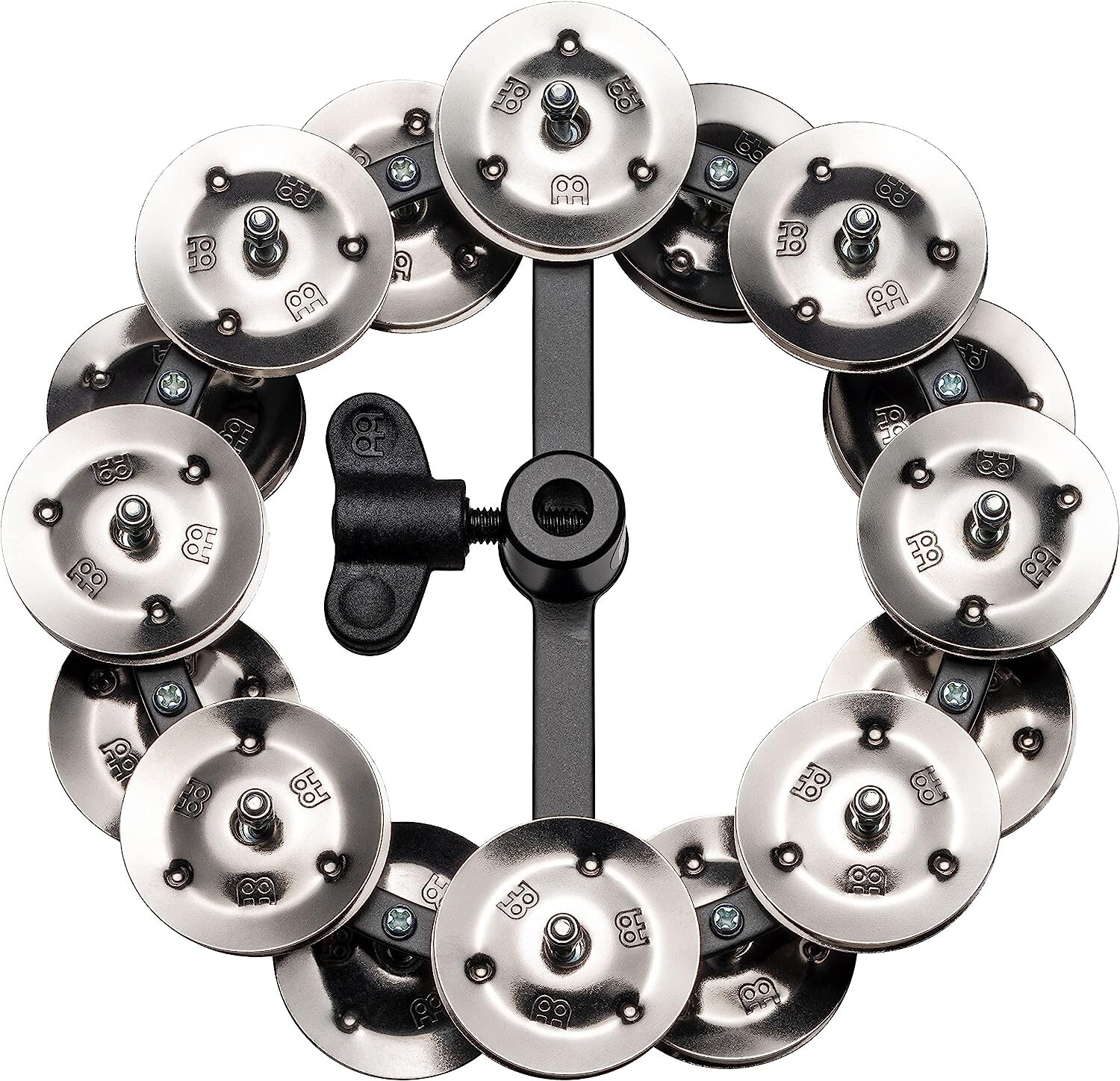 MEINL Percussion Headliner Series Hihat Tambourine Stainless Steel 2rows HTHH2BK 11990₽