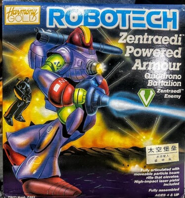 Harmony Gold Robotech Macross Zentradi Power Armor Quadrono