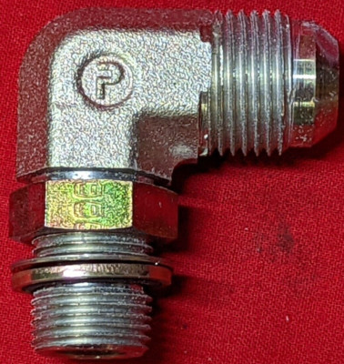 PARKER 1/2'' JIC X 3/8'' 90° NPT FLUID CONNECTOR 10M18C8OMXS