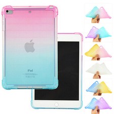 Transparent Gradient Back Case Cover for Apple iPad 7th 8th 9th Generation 10.2"