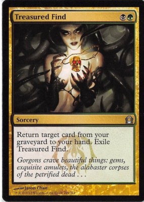 Treasured Find *PLAYSET* Magic MtG x4 Return to Ravnica SP