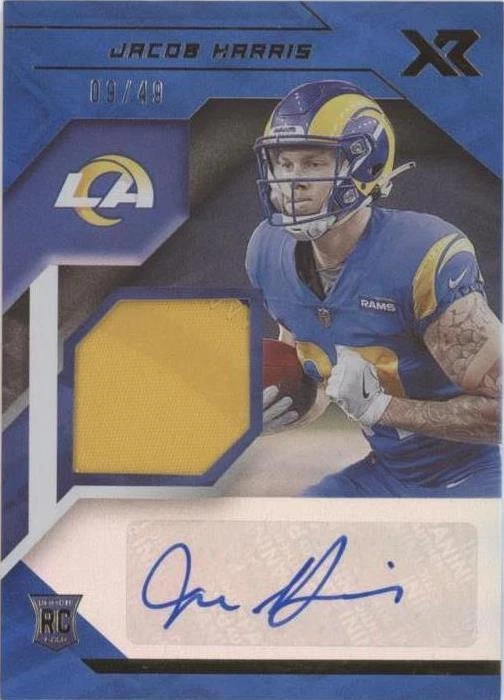 2021 Panini XR Jacob Harris #RSA-JHA for sale | eBay