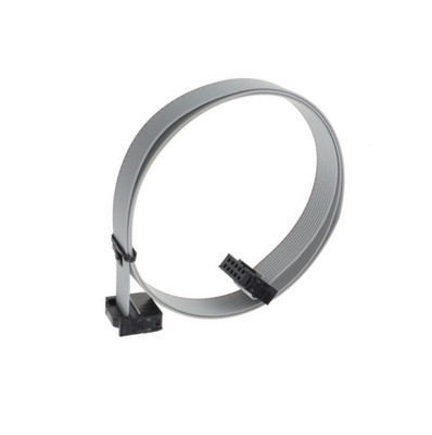 2PCS 70CM 10Pin USB ASP ISP JTAG AVR wire 10P IDC Flat Ribbon DATA Cable 2.54mm