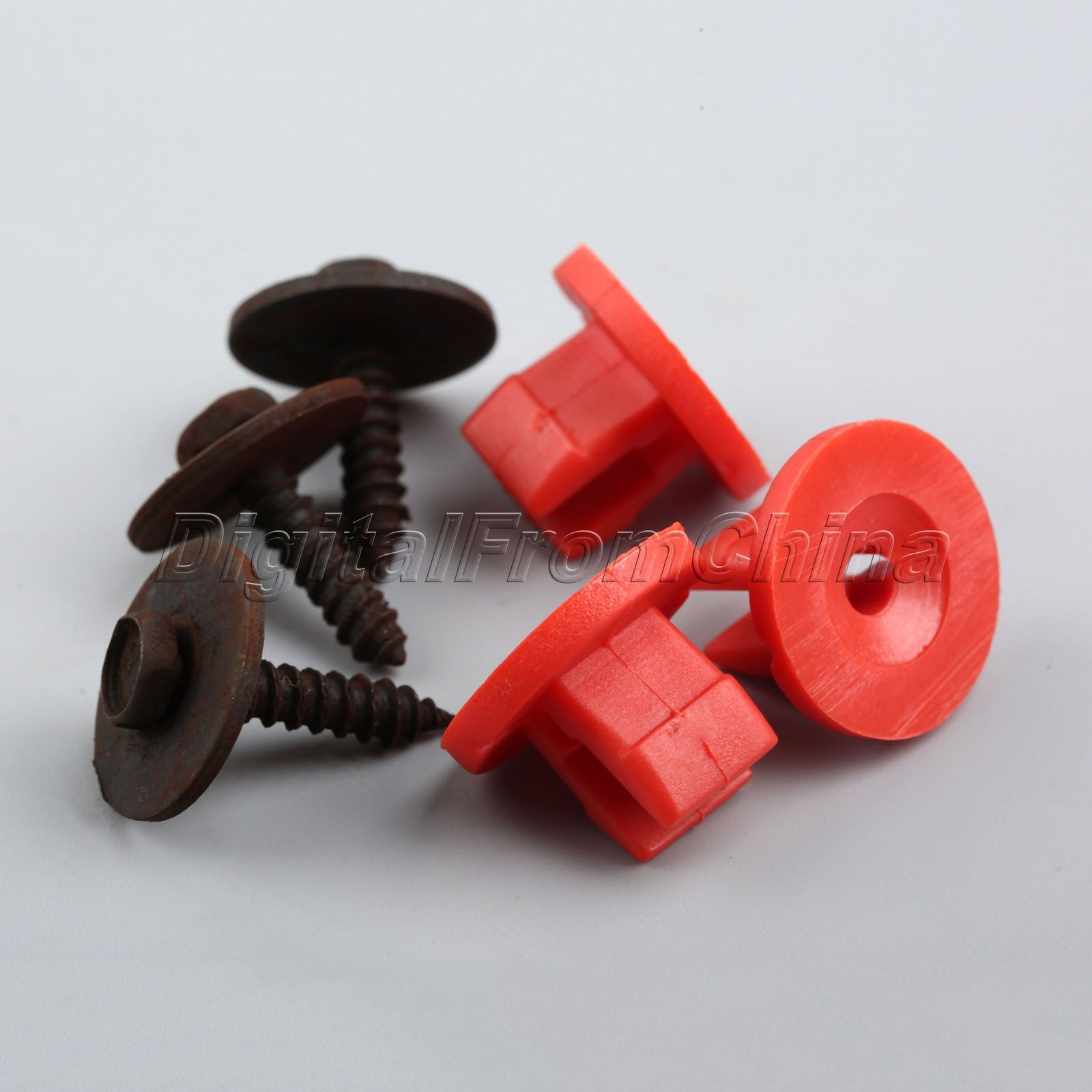 20PCS Car Engine Cover Clips Bottom Shield Rivets Fit For FORD C MAX S