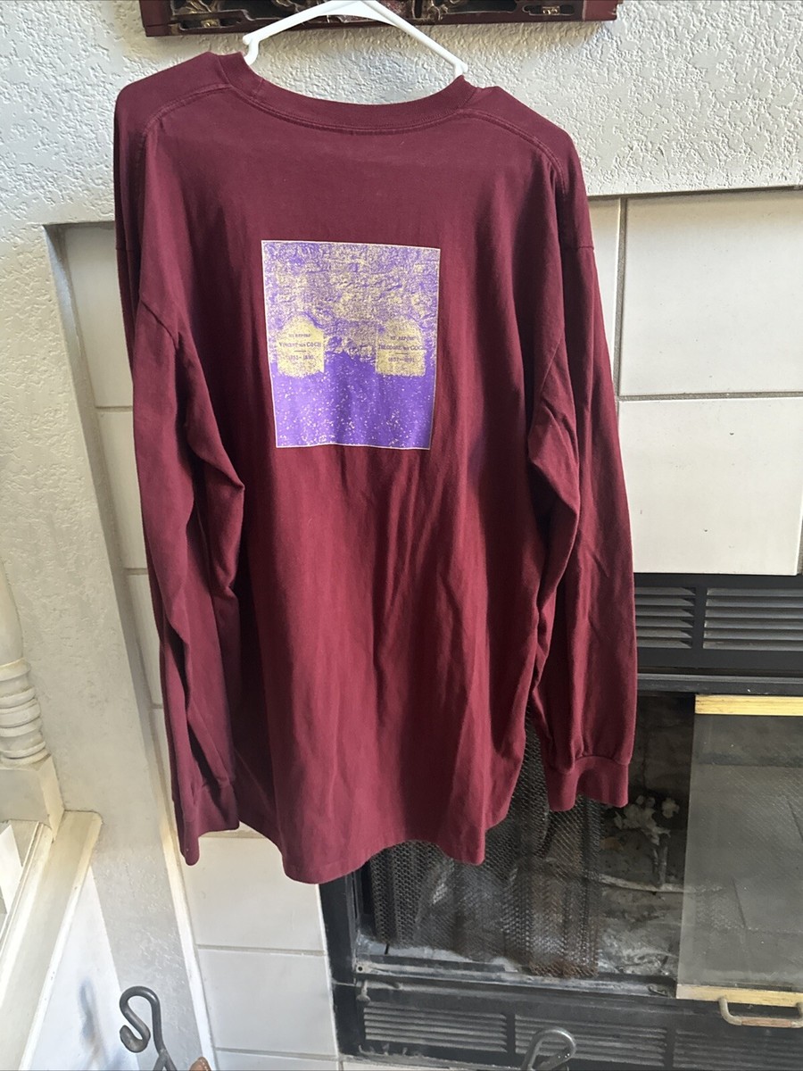 Supreme The Real Sh*t L/S Tee SS19 Men's Size XL Burgundy | eBay