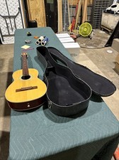 Suzuki Model #6 Vintage Acoustic Guitar Japan 1970s With Case