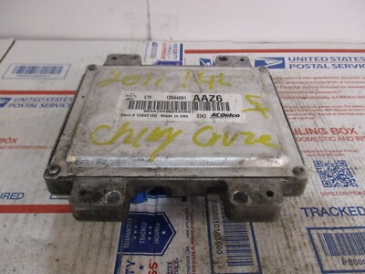   2011 CRUZE LT 1.4L ECM ENGINE CONTROL MODULE COMPUTER PCM ECU POWER AAZ6