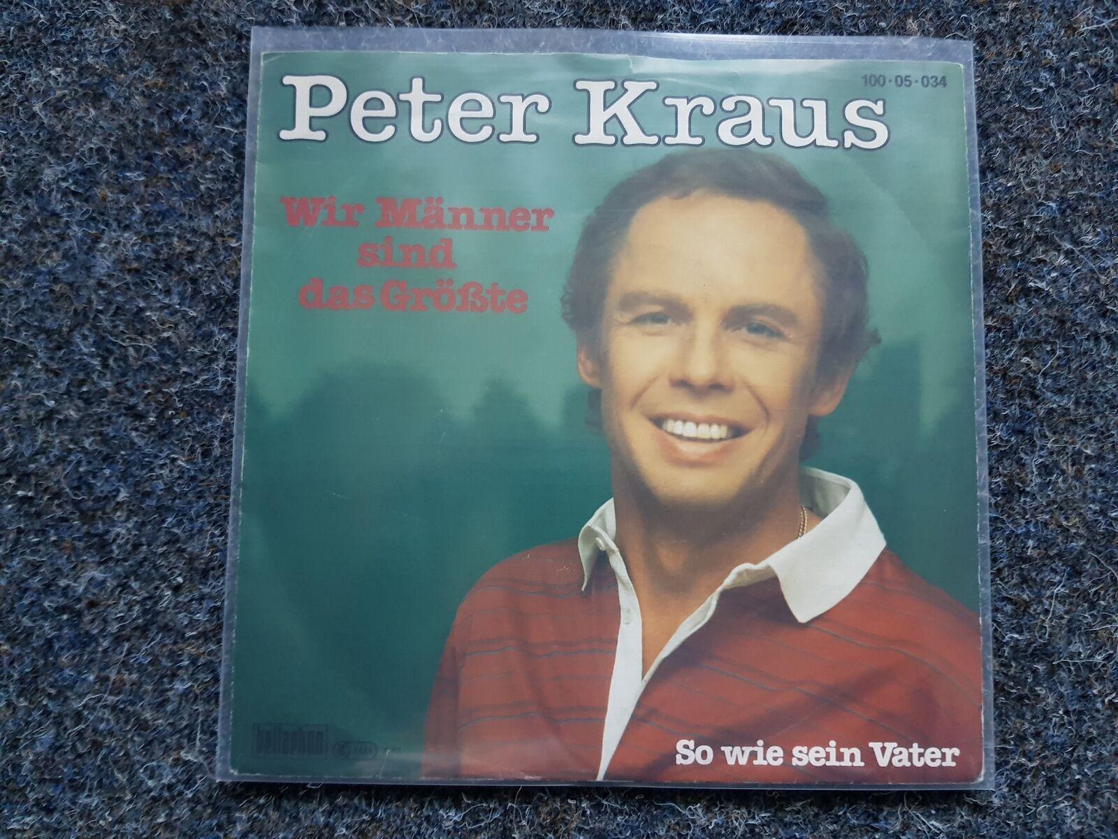 7"" Single Vinyl Peter Kraus - Wir Männer sind das Grösste / Drafi Deutscher