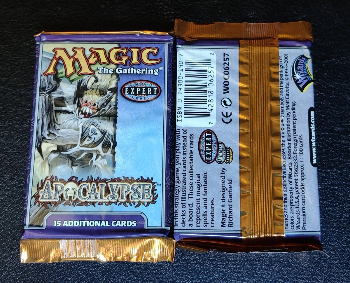 Magic: The Gathering Apocalypse Sealed Collectible Card Game Packs