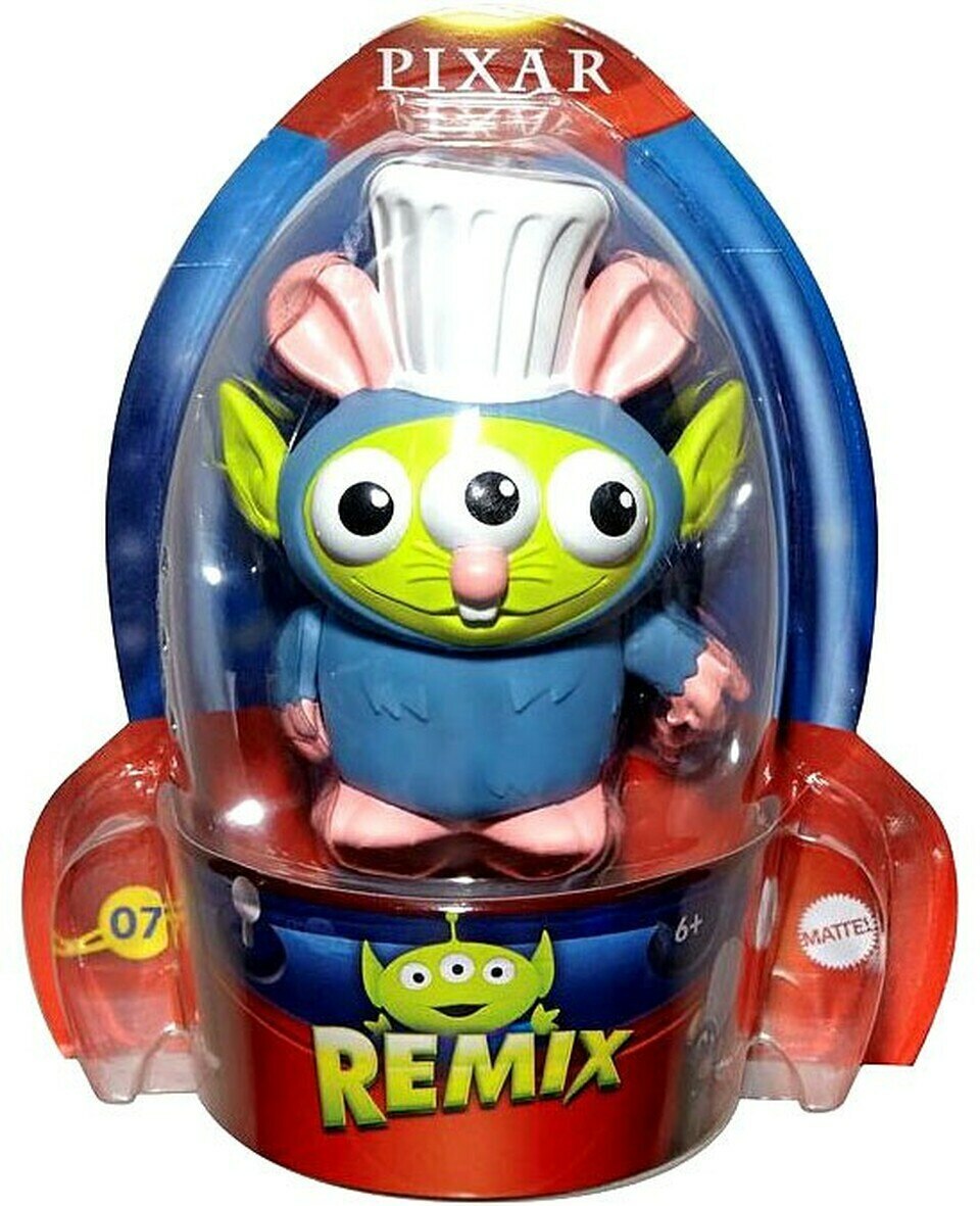 2019 Disney Pixar Remix Toy Story Alien Remy Ratatouille 4” Figure Toy #07