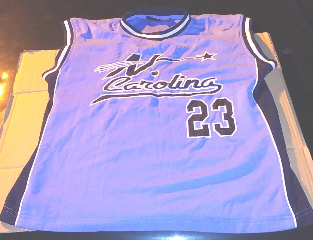 Michael Jordan #23 North Carolina Blue UNC Tar Heels Mens Jersey