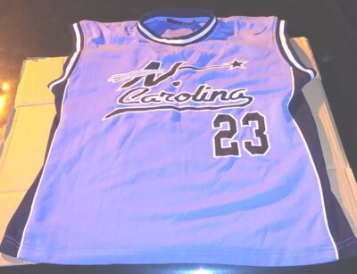 Michael Jordan #23 North Carolina Blue UNC Tar Heels Mens Jersey Size L