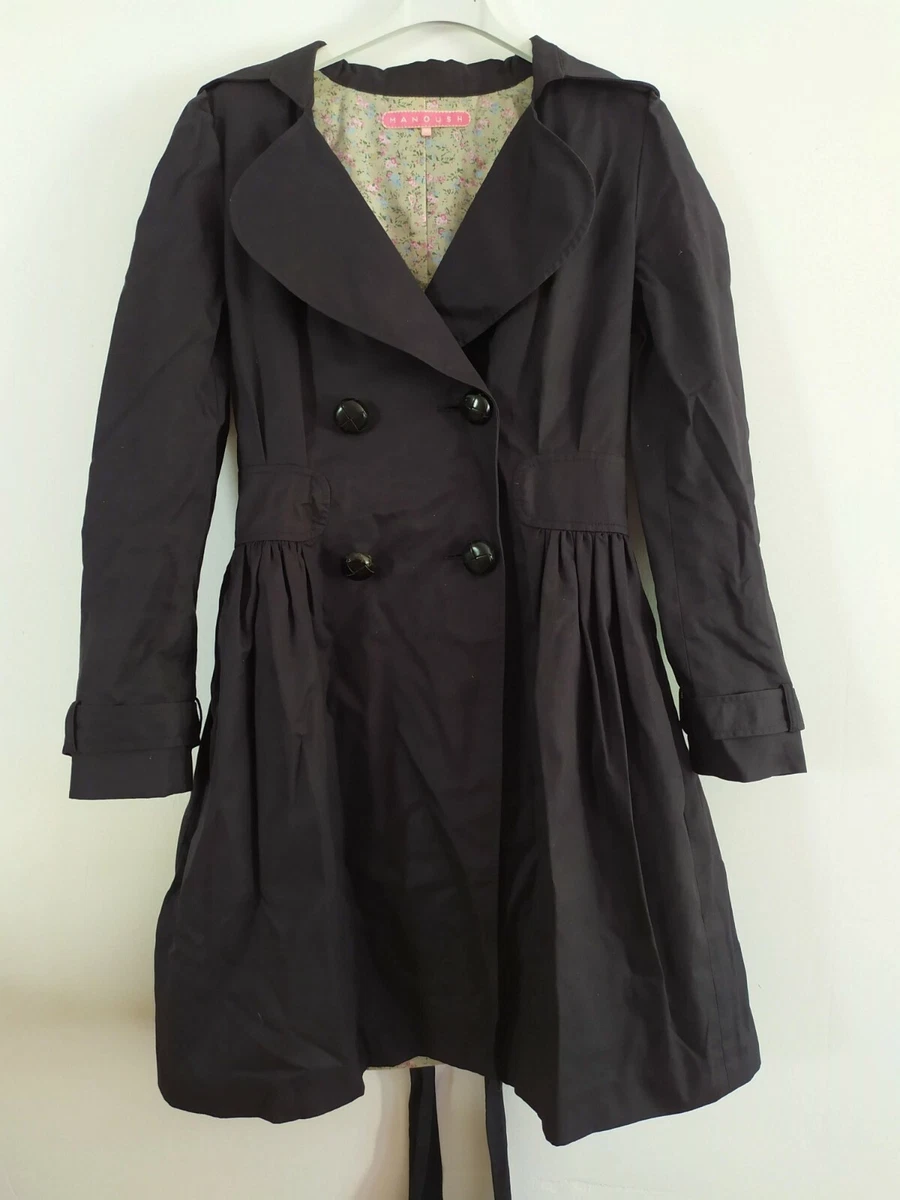Manteau Manoush Taille 38 (FR) En Fourrure De Lapin Beige - Occasion Très Bon état