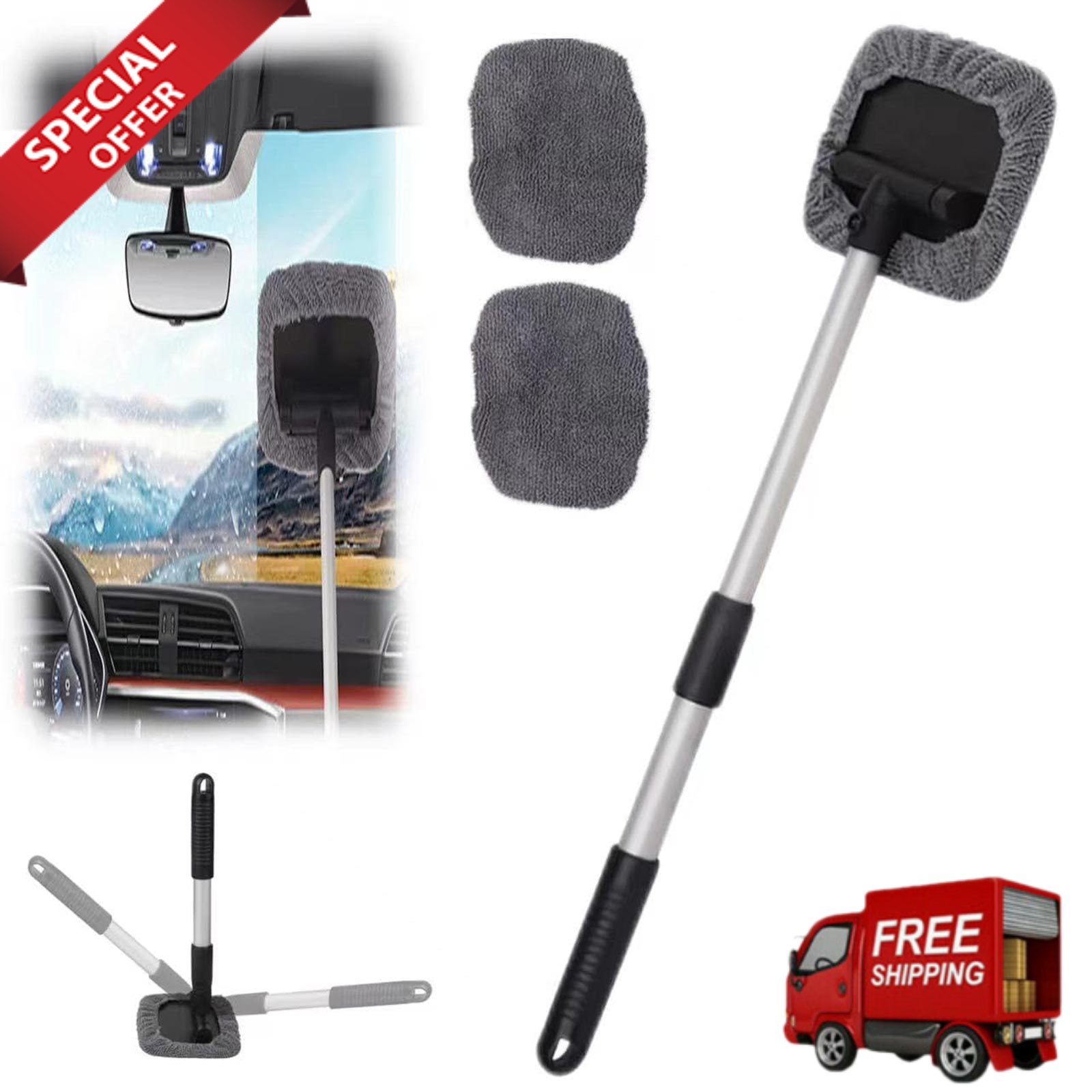 Windshield Window Cleaner Tool,Windshield Wow Car Window