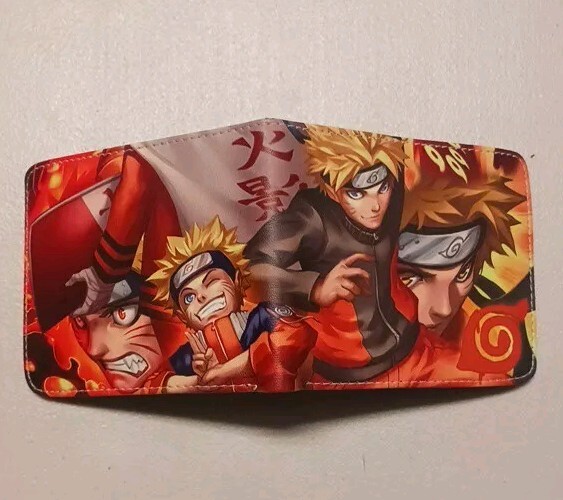 Naruto Shippuden Print Bi-Fold Wallet