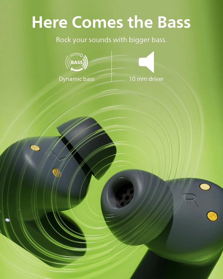 Fones de ouvido sem fio PHILIPS TAT3519, fones de ouvido sem fio verdadeiros CAIXA ABERTA - Imagem 4 de 4