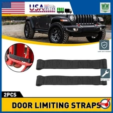 2* Door Limiting Strap Wire Harness fits 2007-2021 Jeep Wrangler JK JL JK Oxford