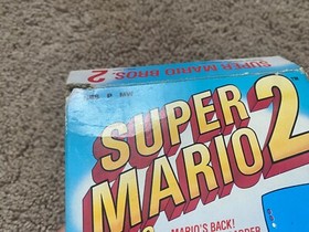 Super Mario Bros. 2 (Nintendo NES, 1988) COMPLETE CIB, TESTED, Free Shipping